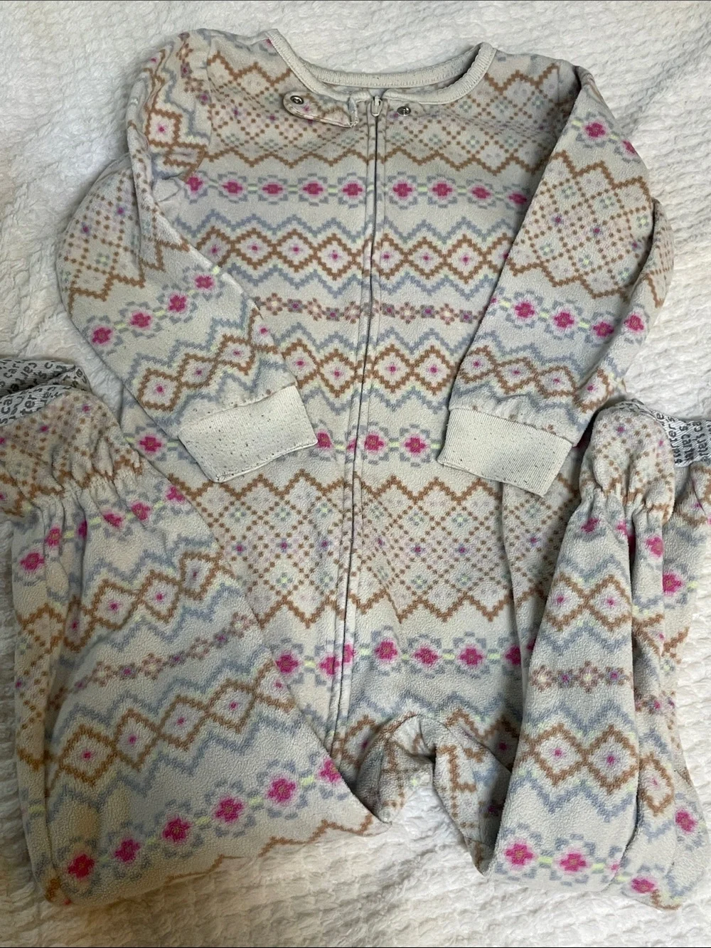 Carters Soft Patterned Kids Pajama Sleepwear 4 set